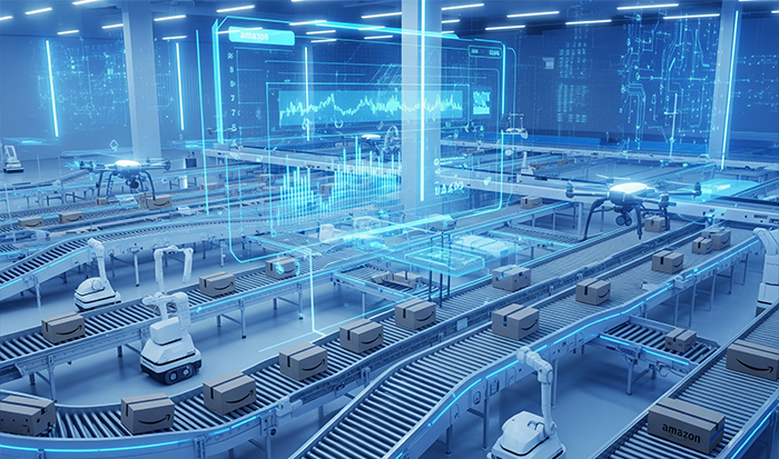 How Amazon Uses AI and Automation to Speed Up Its Supply Chain