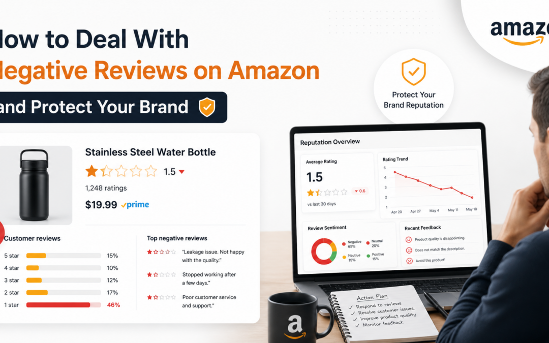 How to Deal With Negative Reviews on Amazon and Protect Your Brand