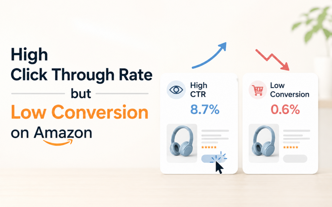 High Click Through Rate but Low Conversion on Amazon